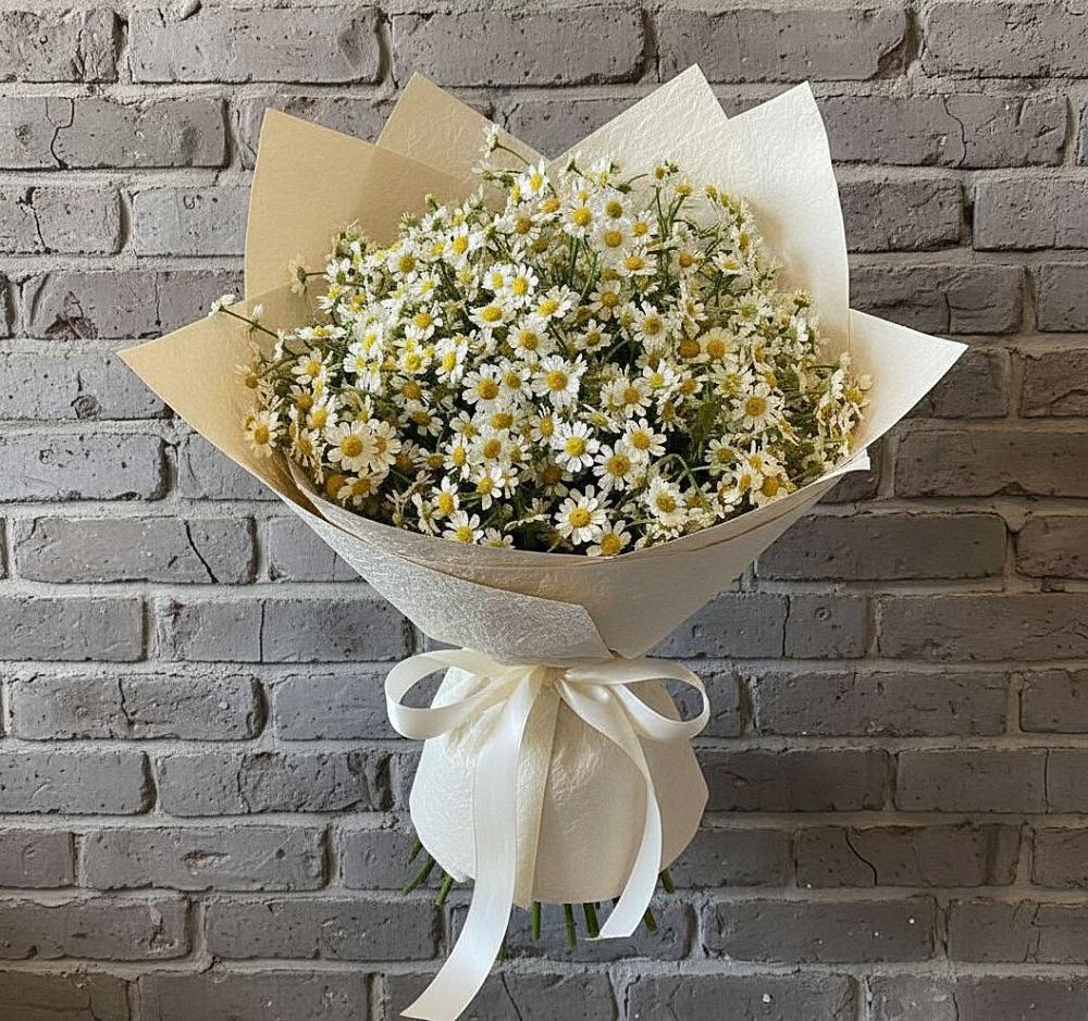 Букет цветов из: Ромашки в Семилуках