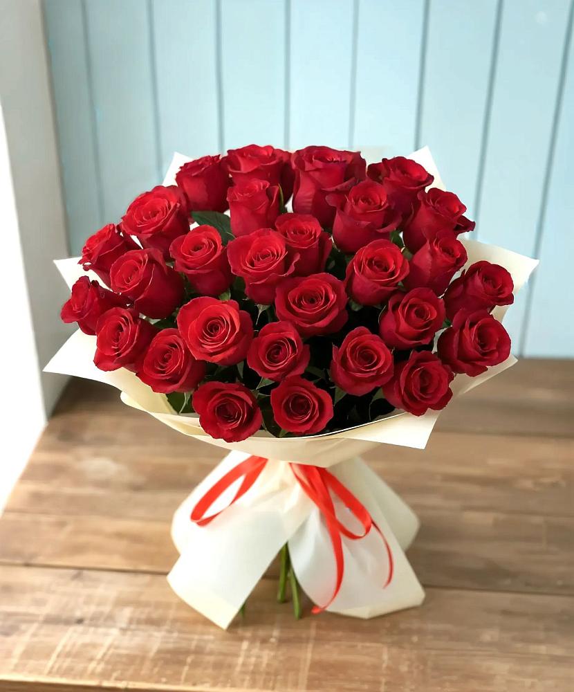 Букет 29 Красных роз в Семилуках