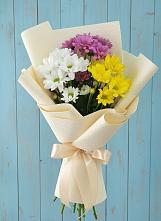 Букет цветов из:  Хризантемы в Семилуках
