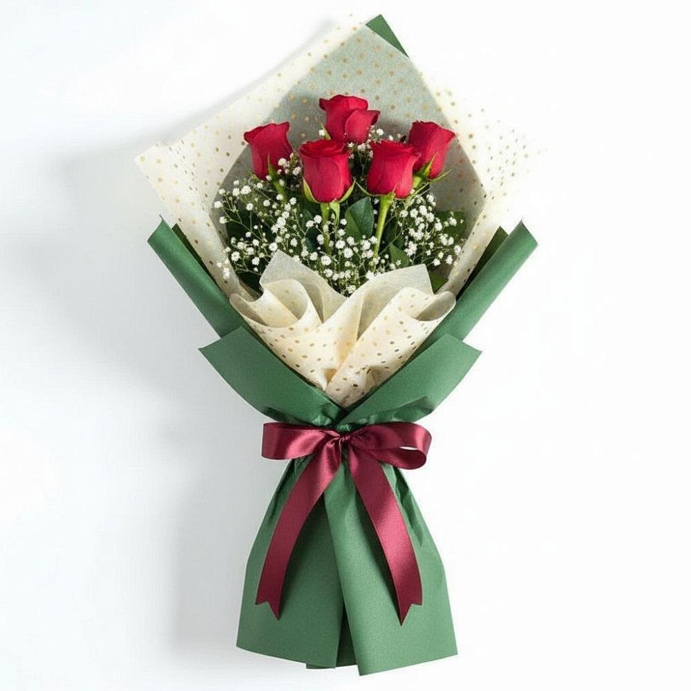 Букет цветов из: Розы в Семилуках