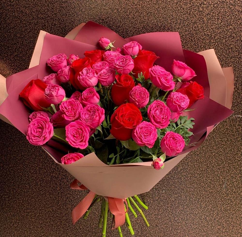 Букет В объятьях нежности в Семилуках