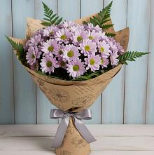 Букет цветов из:  Хризантемы в Семилуках