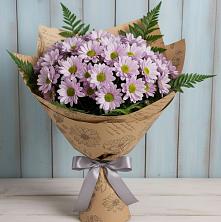 Букет цветов из:  Хризантемы в Семилуках