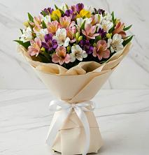 Букет цветов из:  Альстромерии в Семилуках