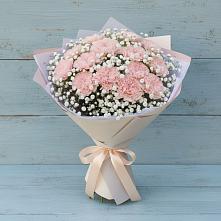 Букет цветов из:  Гвоздики в Семилуках