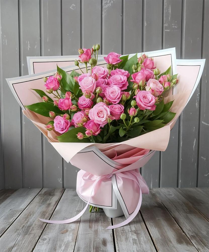 Букет Розовый кустик в Семилуках