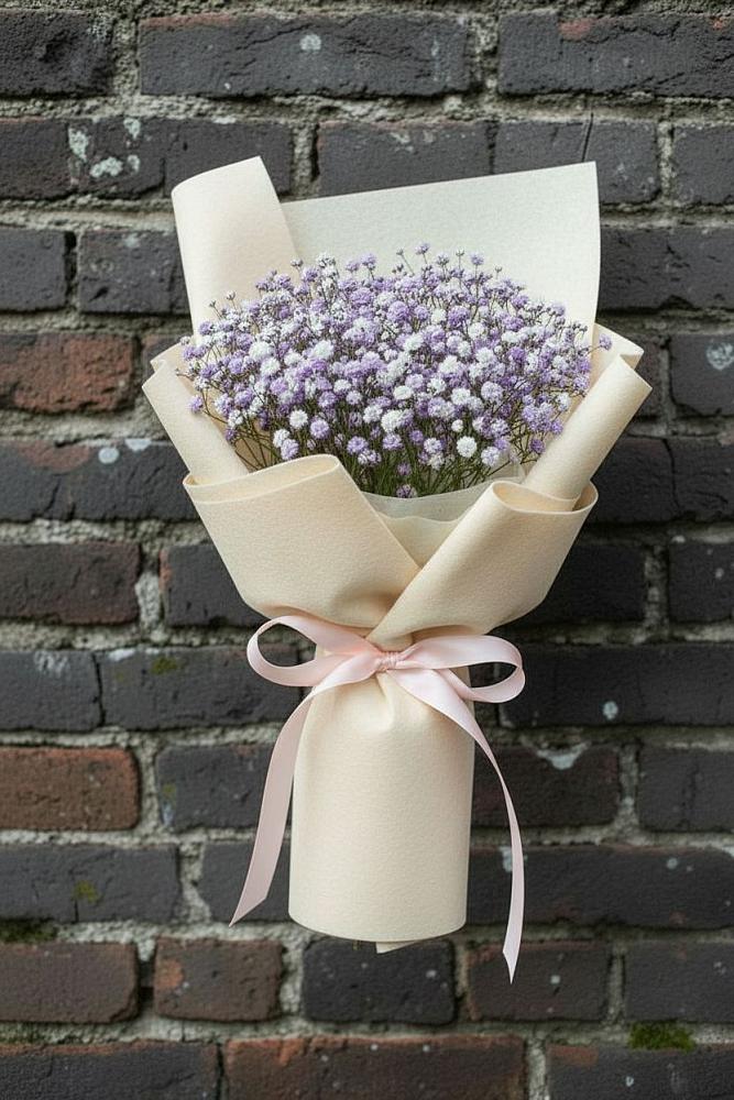 Букет цветов из: Гипсофила в Семилуках