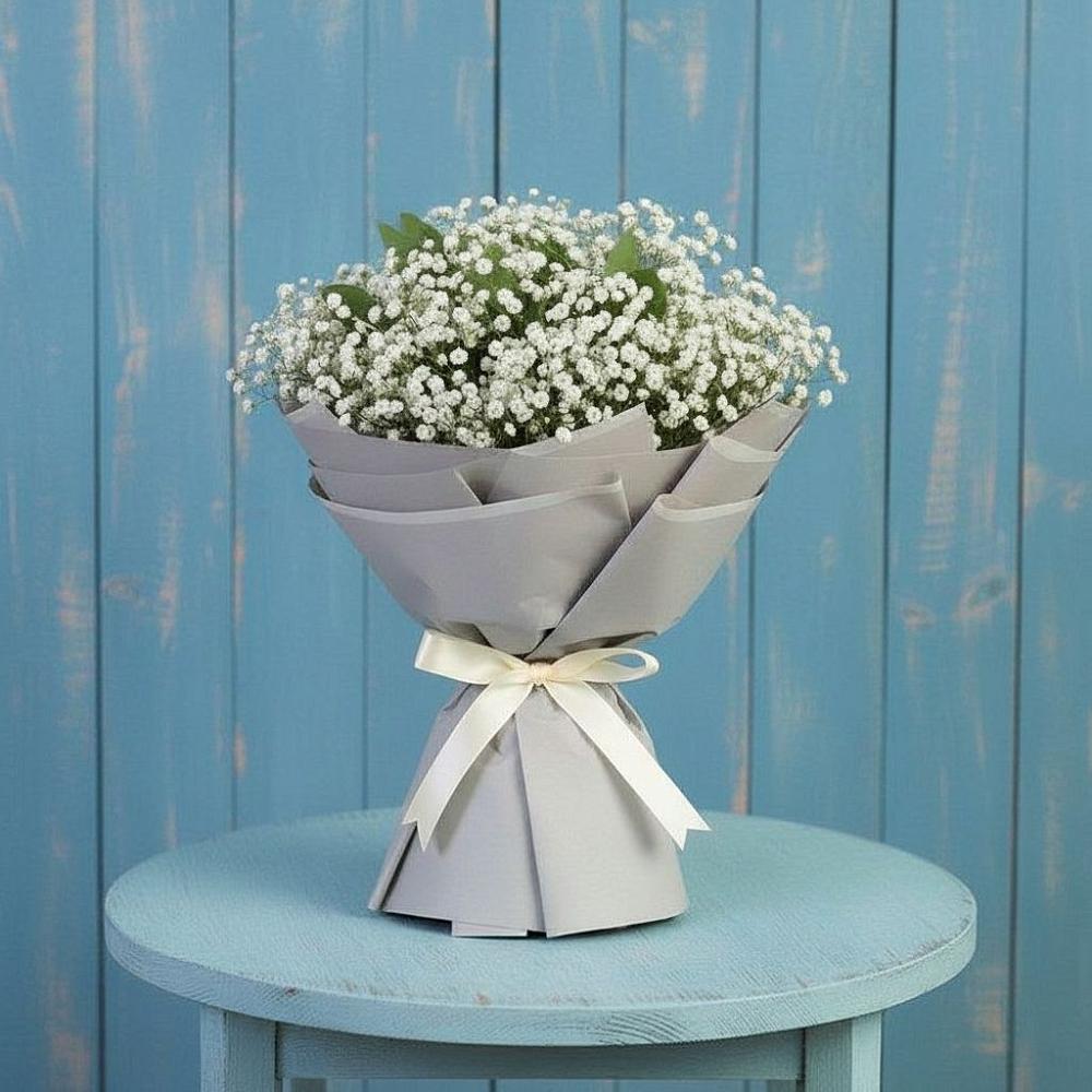 Букет цветов из: Гипсофила в Семилуках