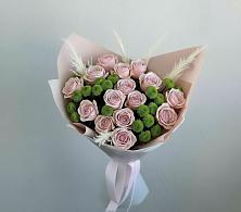 Букет цветов из:  Розы и Хризантемы в Семилуках