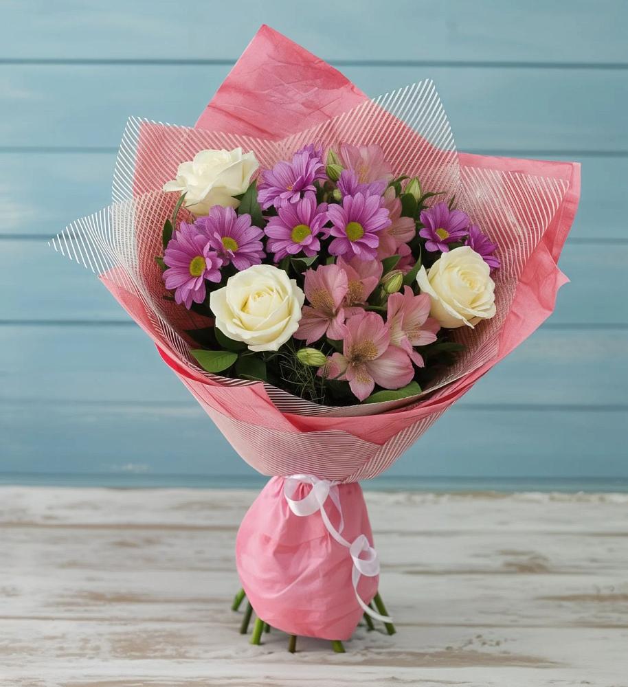 Букет цветов из: Герберы в Семилуках