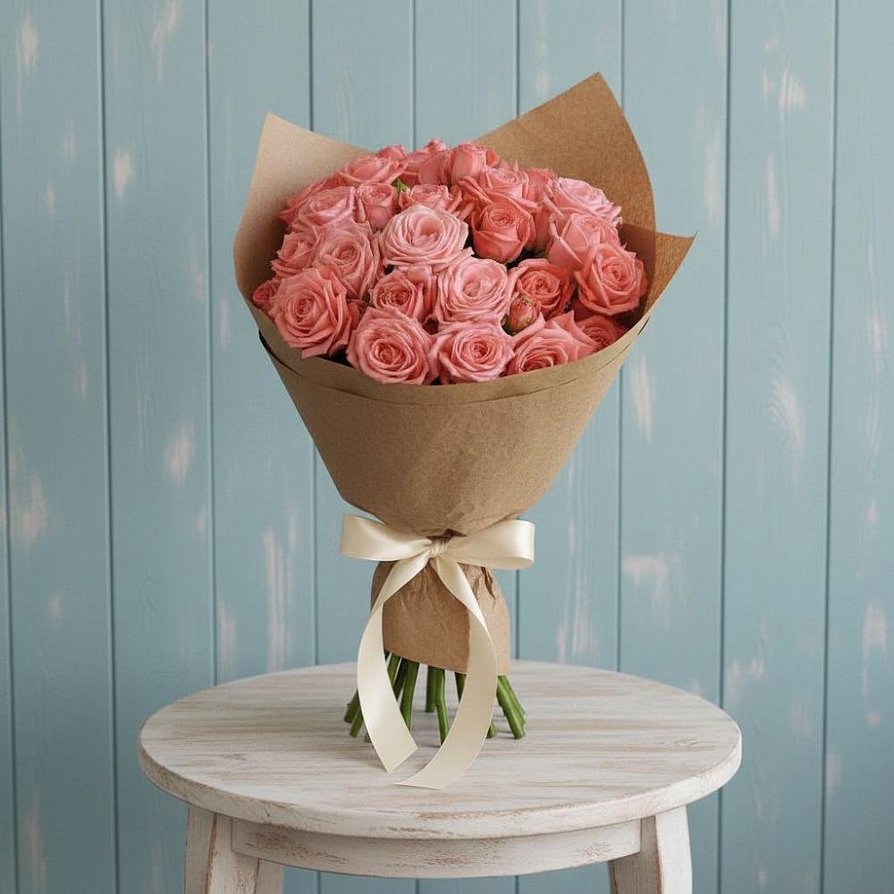 Букет цветов из: Розы в Семилуках