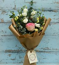 Букет цветов из:  Розы и Лизиантусы #REPLACE_PRED# Семилуках