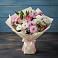 Букет цветов из: Хризантемы, Альстромерии и Розы в Семилуках